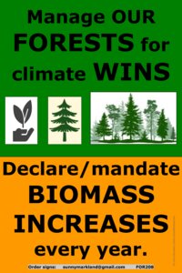 Increase Biomass Annually