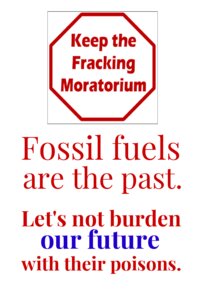 Keep Frac Moratorium past/future