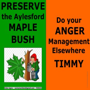 Maple Bush ANGER